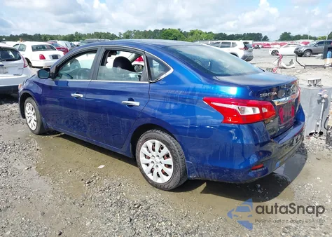 2017 Nissan Sentra S z USA, uszkodzony, nr VIN 3N1AB7APXHY389544